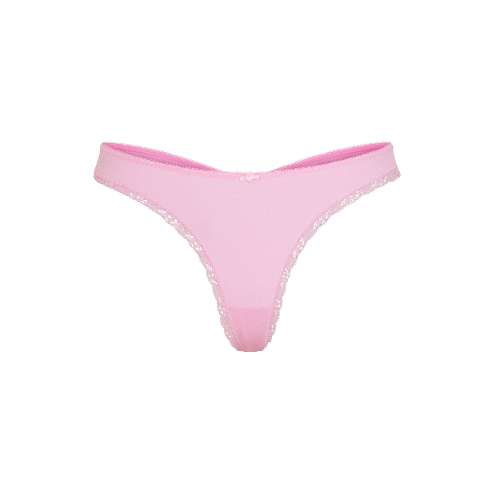 Lanières Skims LACE POINTELLE Rose | 021TKAFIO