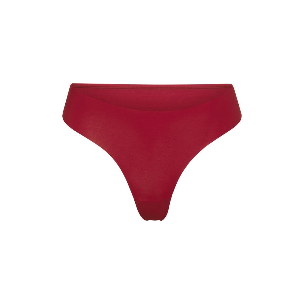 Lanières Skims NAKED Rouge Foncé | 398JFNSWT