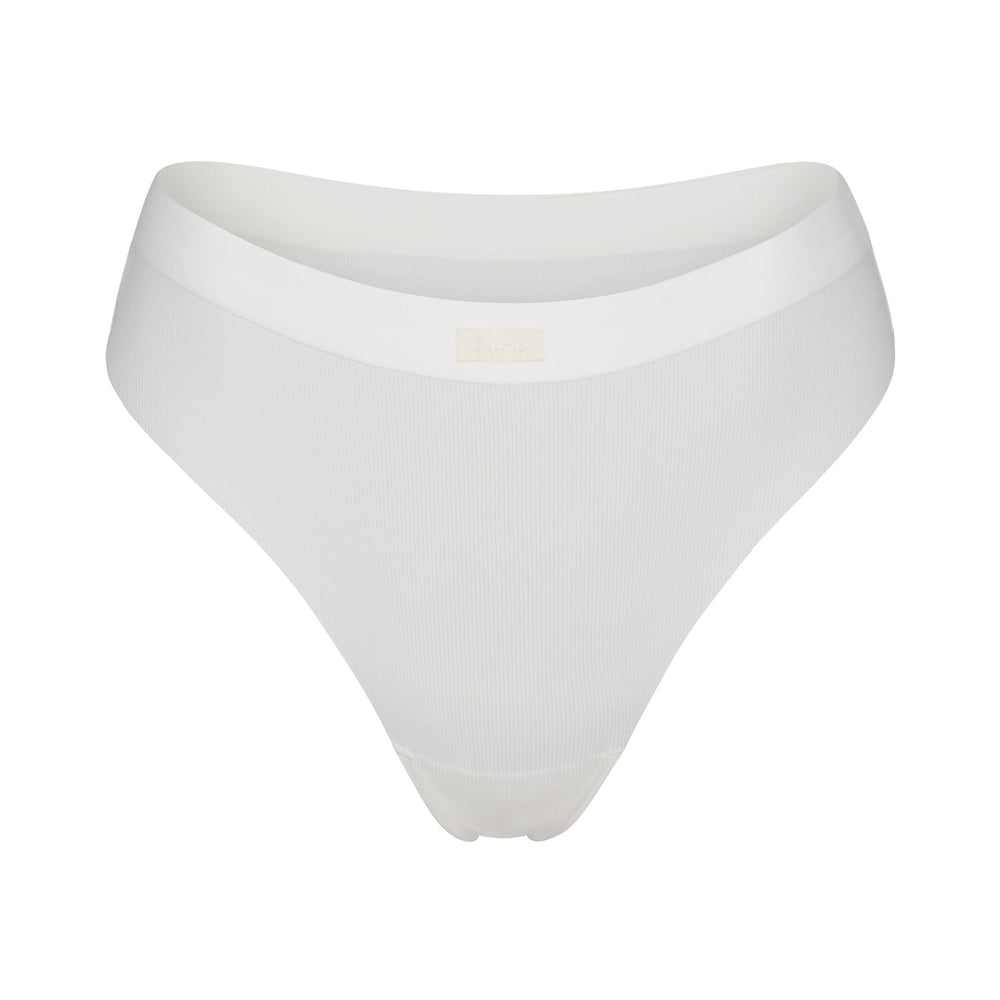 Lanières Skims SMOOTH RIB Blanche | 649RQGHMO