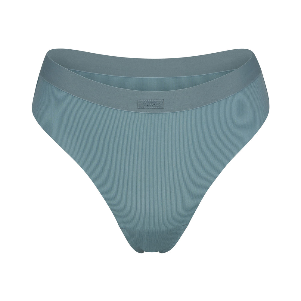 Lanières Skims SMOOTH RIB Bleu | 098PQNMCI