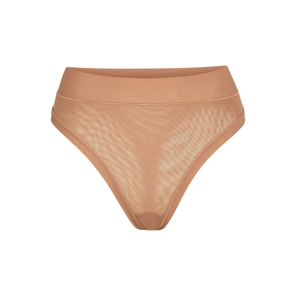 Lanières Skims SUMMER MESH MID WAIST Abricot | 462EVRONY