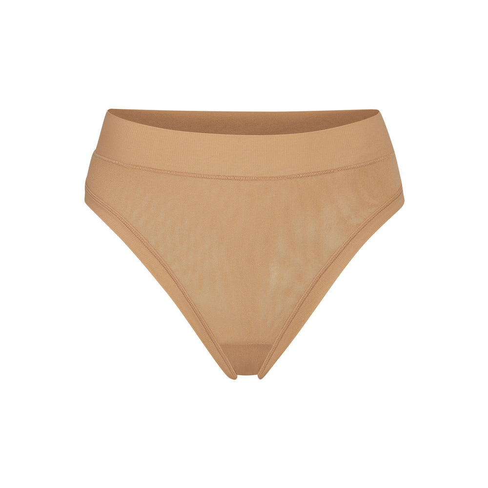 Lanières Skims SUMMER MESH MID WAIST Beige | 493NSUQBC