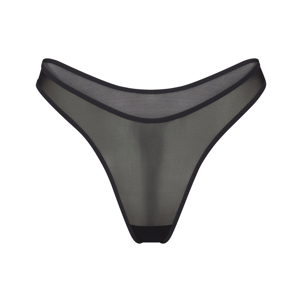 Lanières Skims ULTRA FINE MESH Noir | 846MADXBY