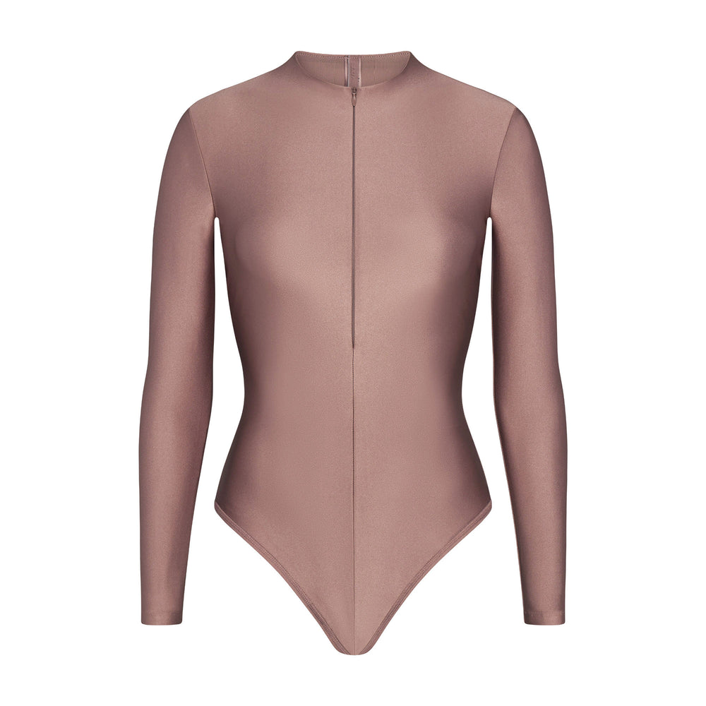 Long Sleeve Bodysuit Skims DISCO Marron | 769VBSJTY