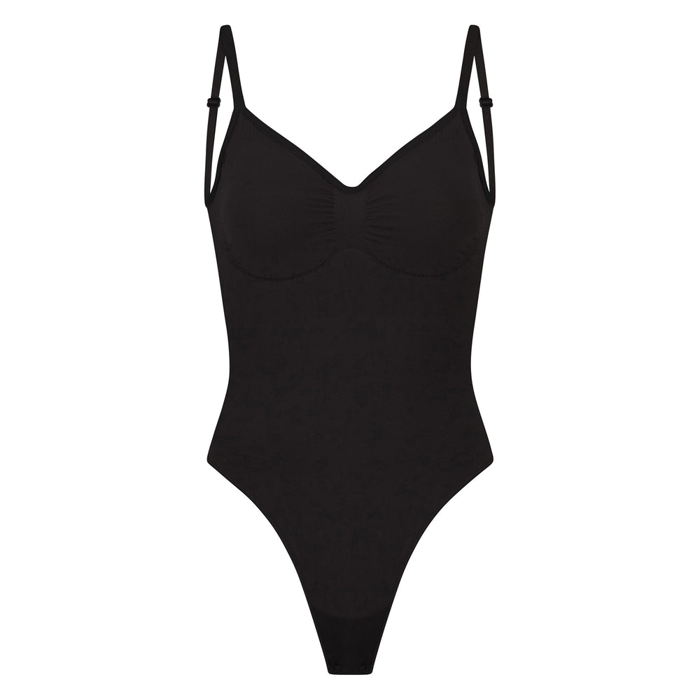 Low Back Bodysuit Skims SEAMLESS SCULPT BODYSUIT Noir | 291SKRIYH