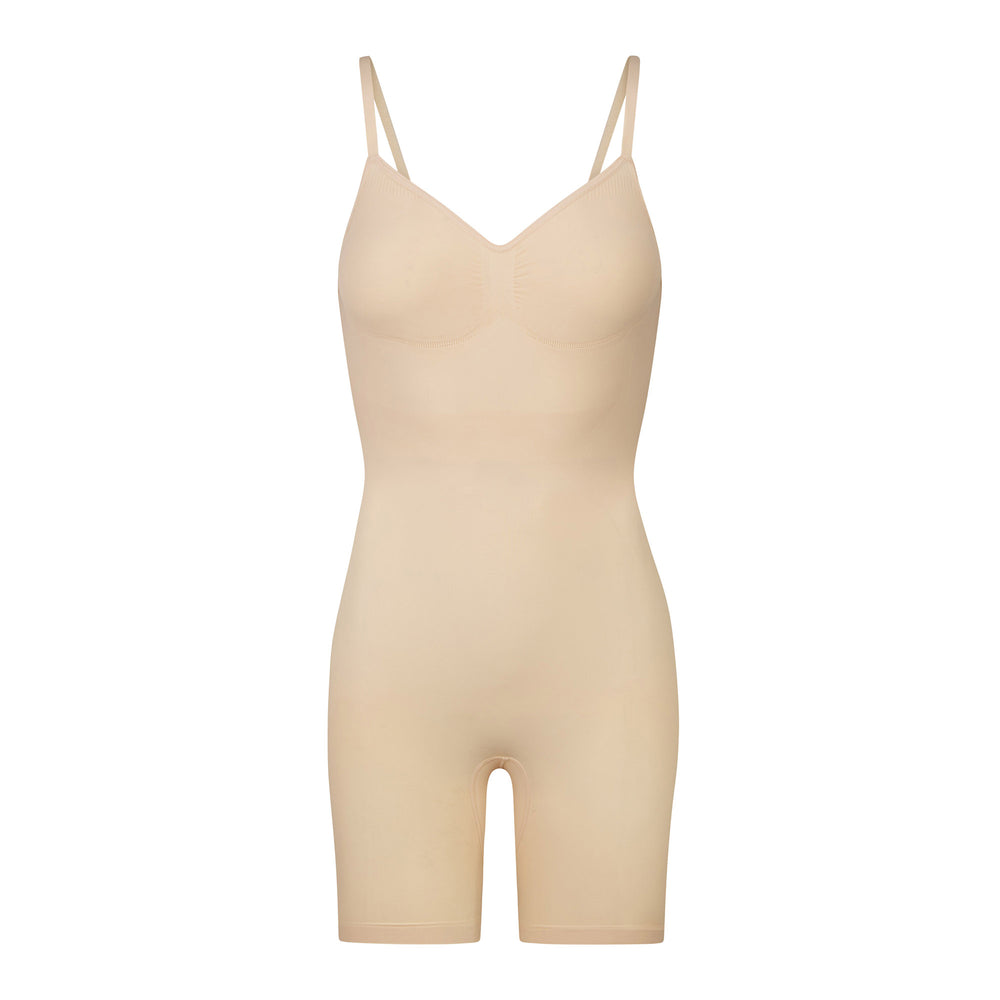 Low Back Bodysuit Skims SEAMLESS SCULPT MID THIGH Marron | 792PVDKNG