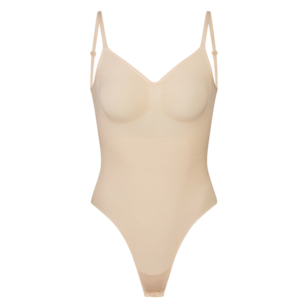 Low Back Bodysuit Skims SEAMLESS SCULPT BODYSUIT Marron | 832VUOFAT