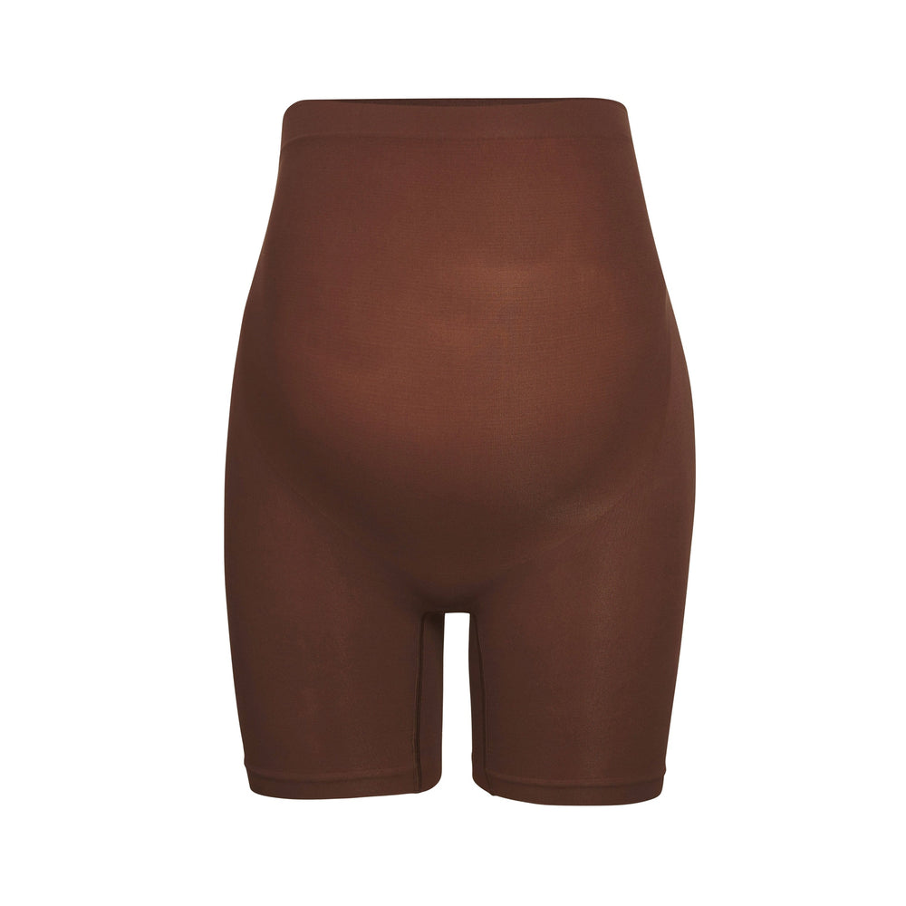 Maternity Shapewear Skims MATERNITY SCULPTING SHORT MID THIGH Chocolat | 345XJQSLW