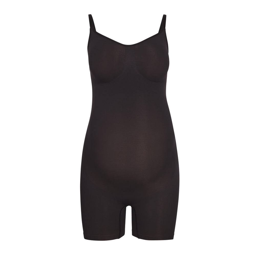 Maternity Shapewear Skims MATERNITY SCULPTING BODYSUIT MID THIGH Noir | 947XJBYMG