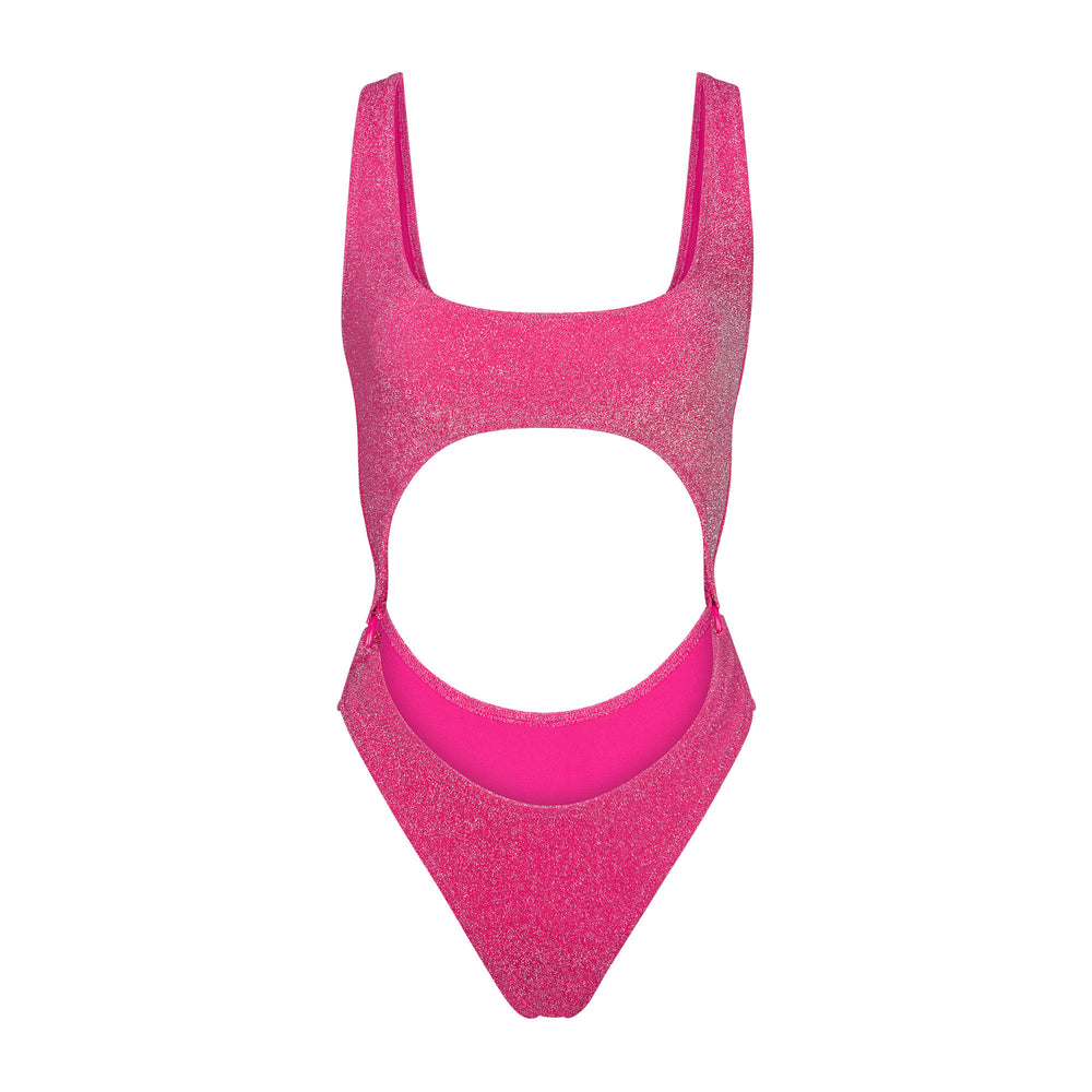 One Piece Skims GLITTER SWIM MONOKINI Rose | 516PXYLRF