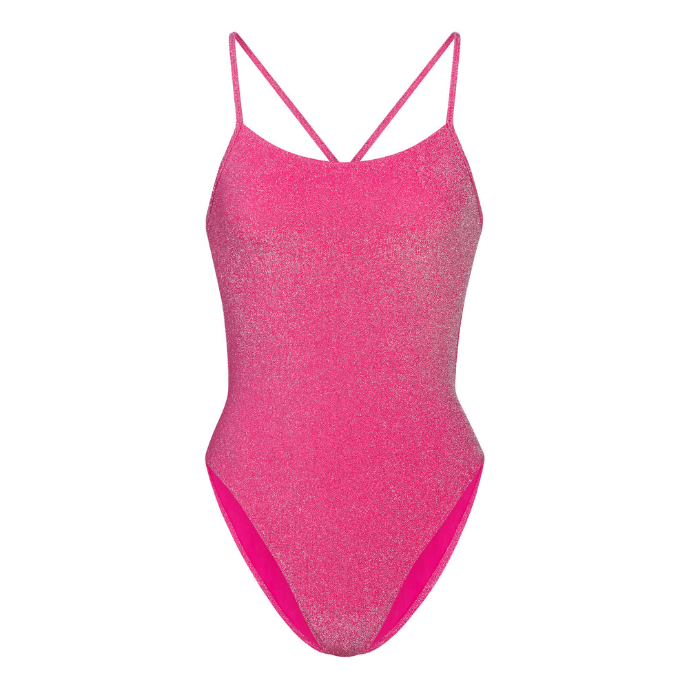 One Piece Skims GLITTER SWIM Rose | 751STHAPJ