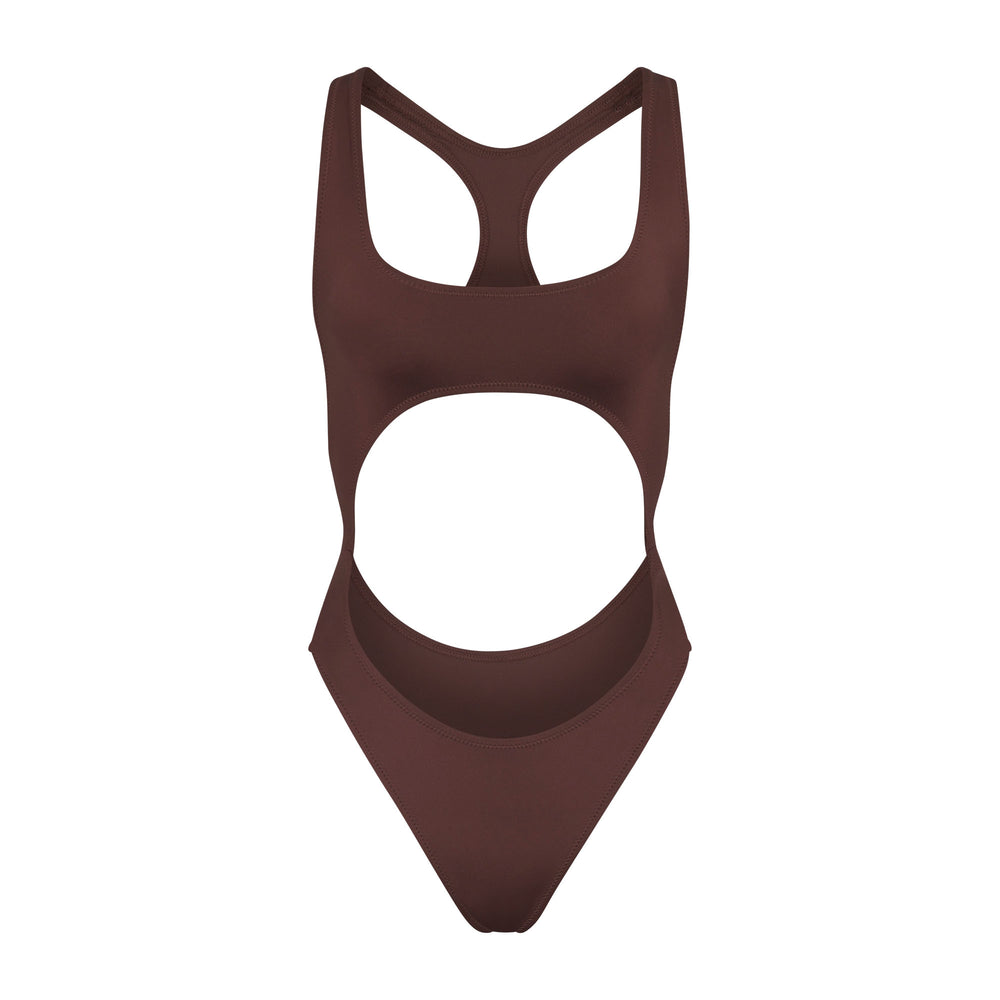 One Piece Skims SWIM CUT OUT MONOKINI Chocolat | 079FWITVR