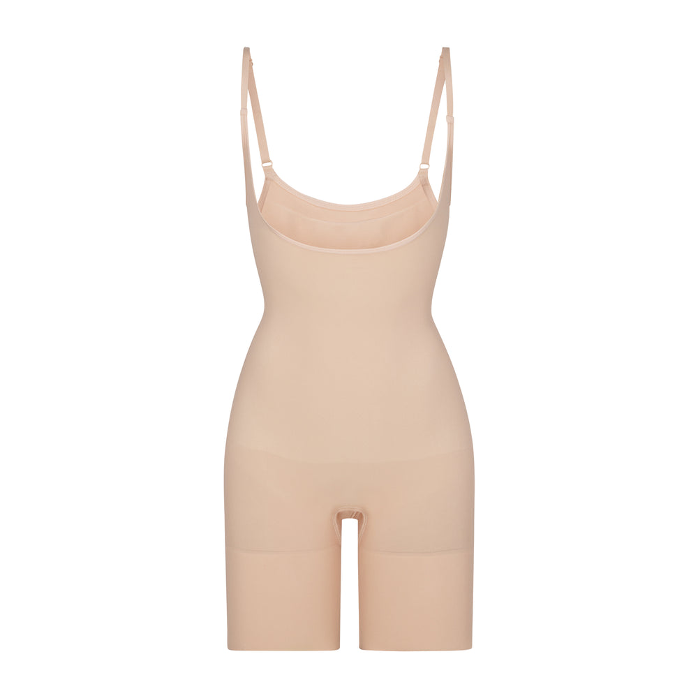 Open Bust Bodysuit Skims BUTT ENHANCING Beige | 751QXEYID