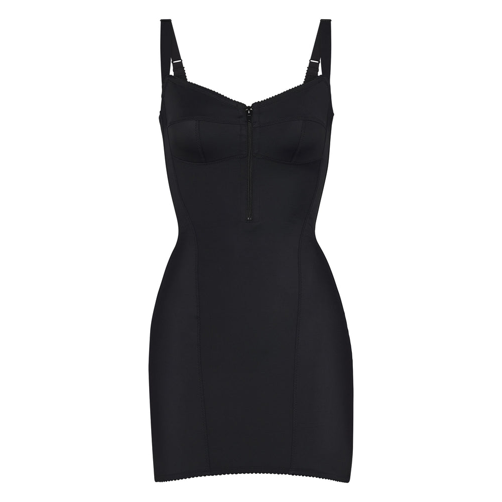 Peignoir Skims GLAM SLIP Noir | 420HSBQVD