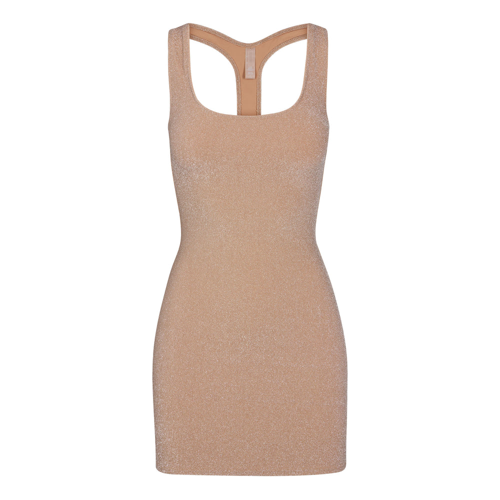 Peignoir Skims GLITTER SWIM METALLIC Abricot | 769JLIACU