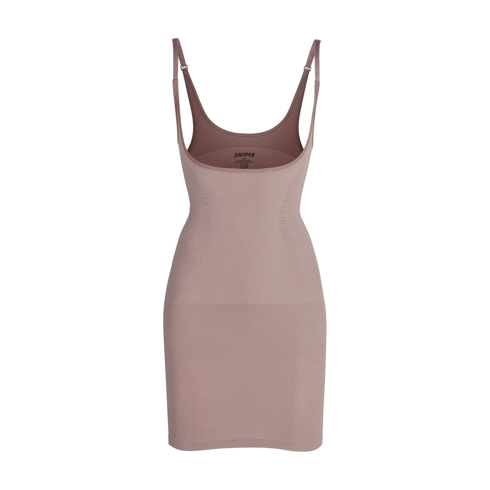 Peignoir Skims OPEN BUST SLIP Marron | 074NDBIFX