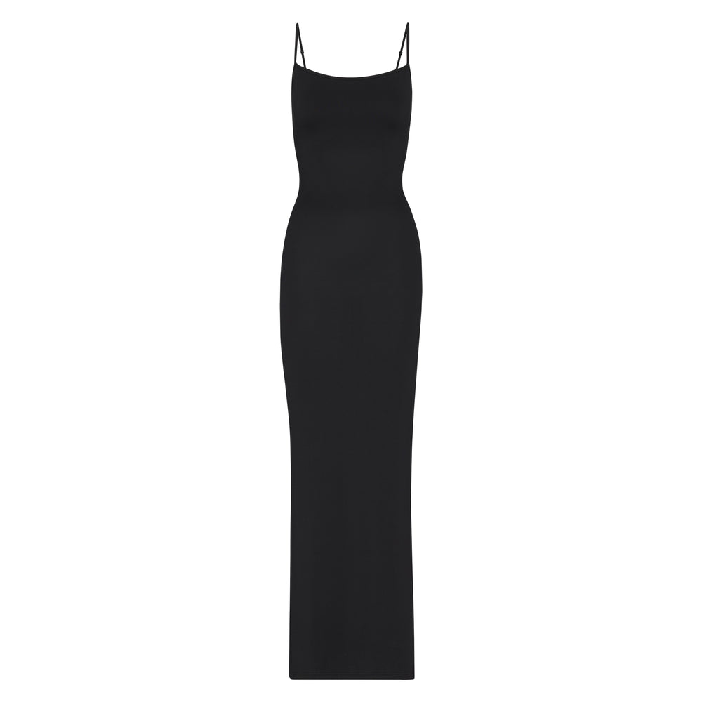 Peignoir Skims SMOOTH LOUNGE LOW BACK CAMI Noir | 538KEJYHN