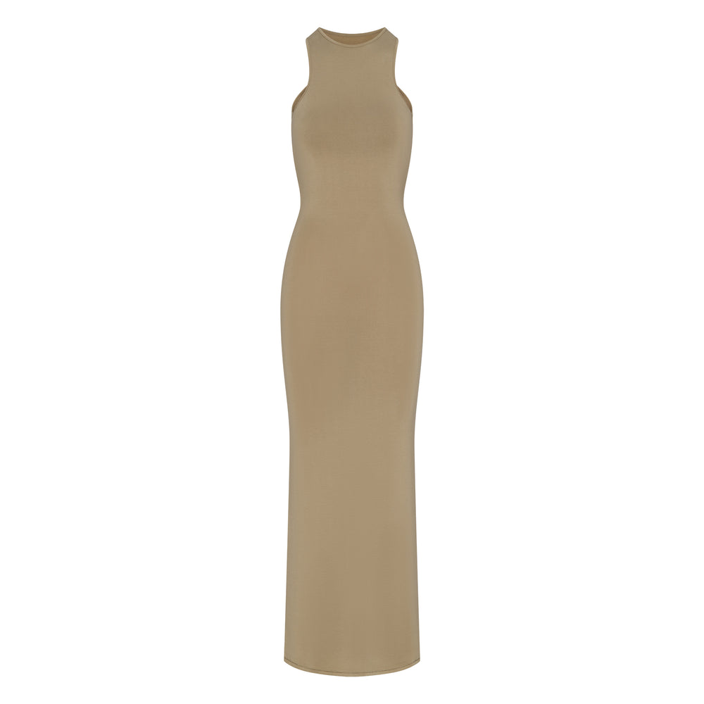 Peignoir Skims SMOOTH LOUNGE OPEN RACERBACK Kaki | 157SMFJNY