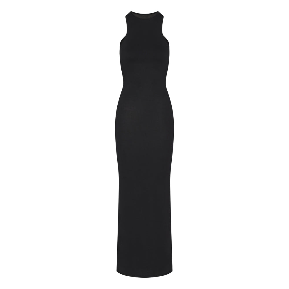 Peignoir Skims SMOOTH LOUNGE OPEN RACERBACK Noir | 249POSRAD