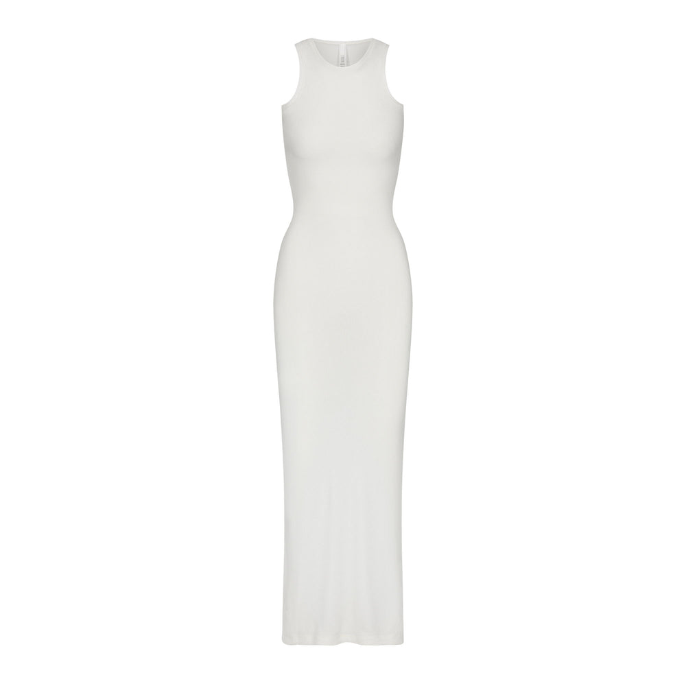 Peignoir Skims SOFT LOUNGE SHIMMER RACERBACK Blanche | 792GLWDBZ