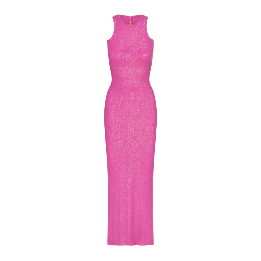 Peignoir Skims SOFT LOUNGE SHIMMER RACERBACK Fushia | 854ZWIKRE