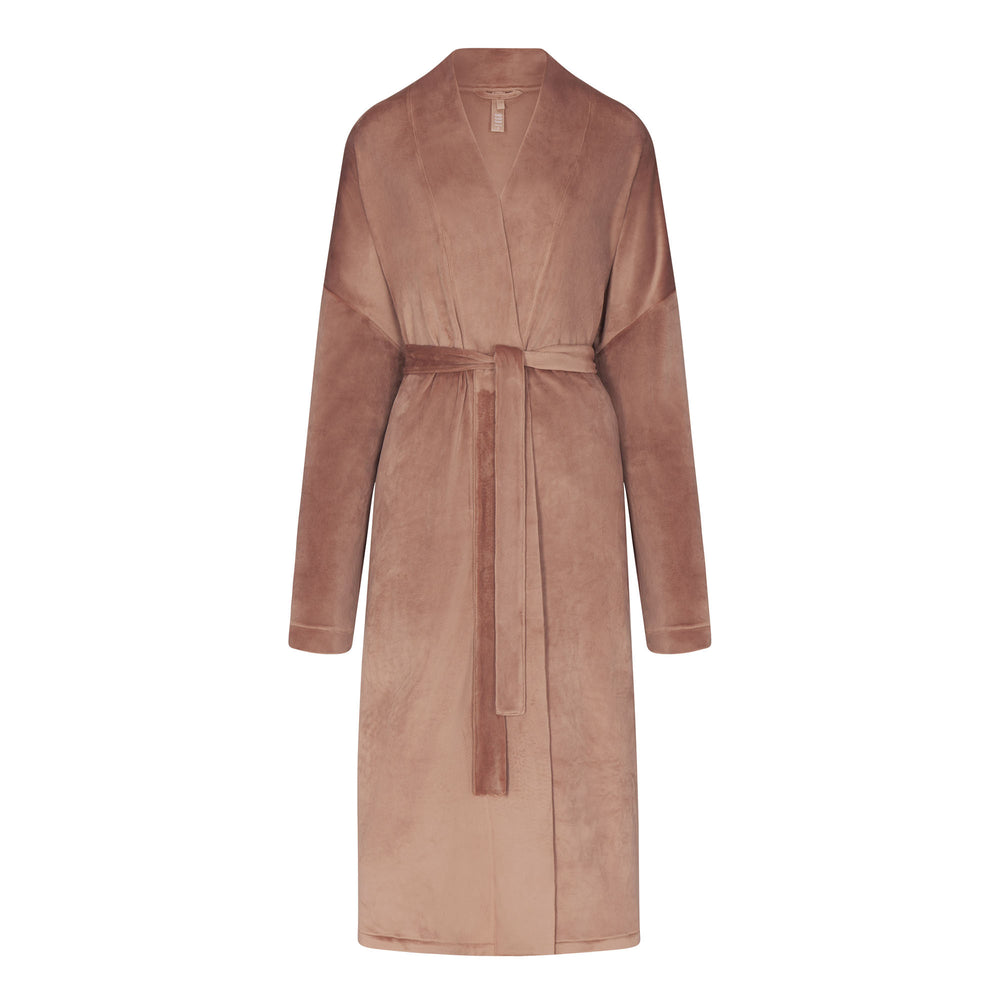 Peignoir Skims VELOUR WRAP Abricot | 576VHEXPW