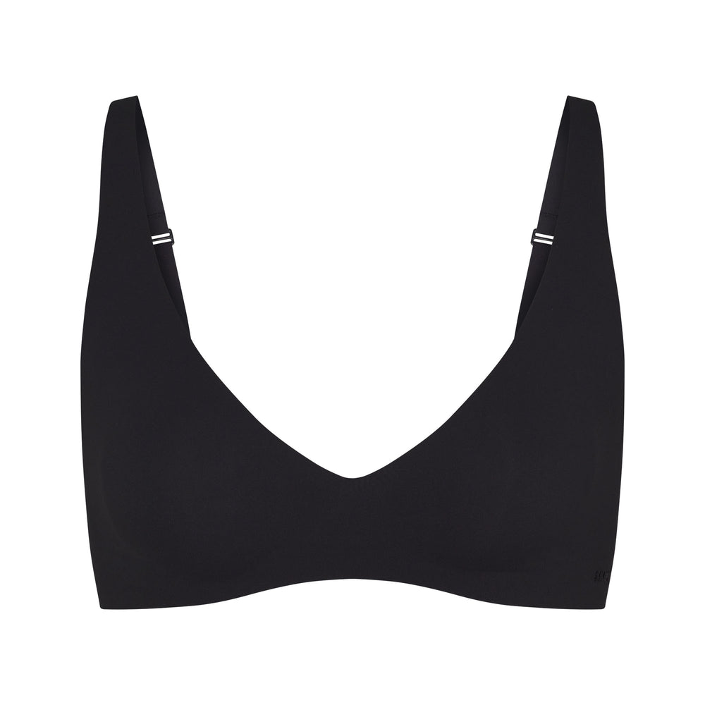 Plunge Bra Skims NAKED Noir | 572VATKEP