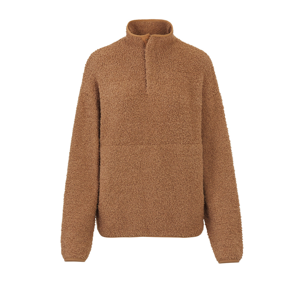 Pulls De Golf Skims COZY KNIT Marron | 698MVOCJB