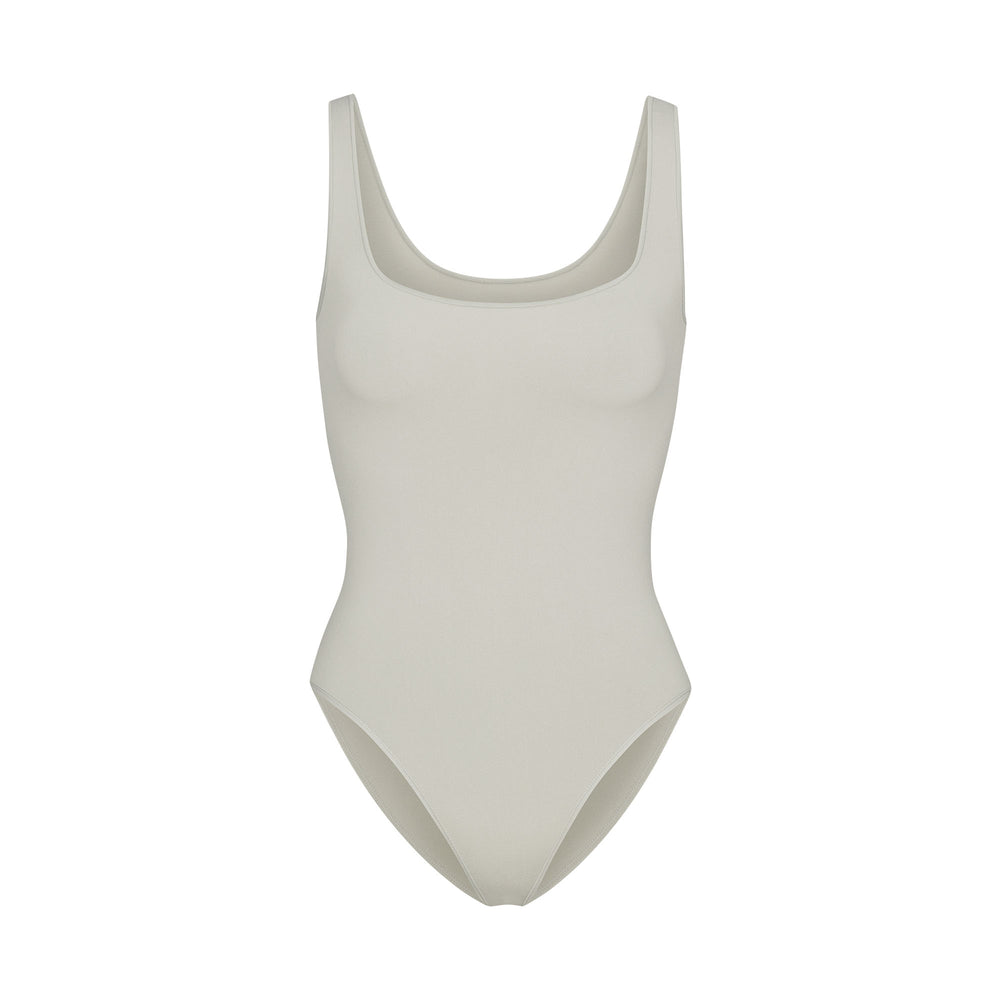 Scoop Neck Bodysuit Skims LIGHT ESSENTIAL Blanche | 562TLBIUW