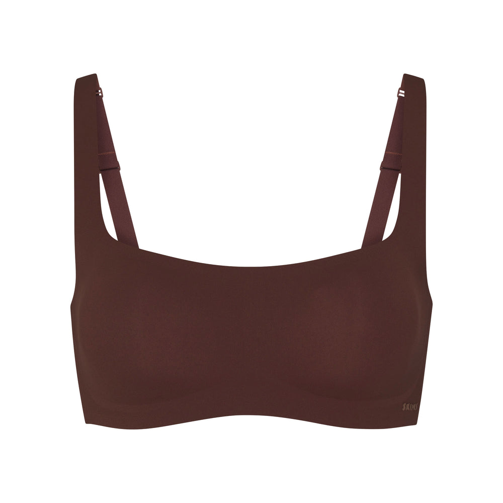 Scoop Neck Bra Skims NAKED Chocolat | 715IOLTAV