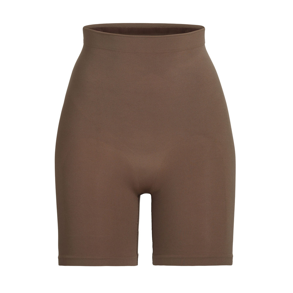 Short Skims SCULPTING MID THIGH W/ OPEN GUSSET Abricot | 246EDFXHU