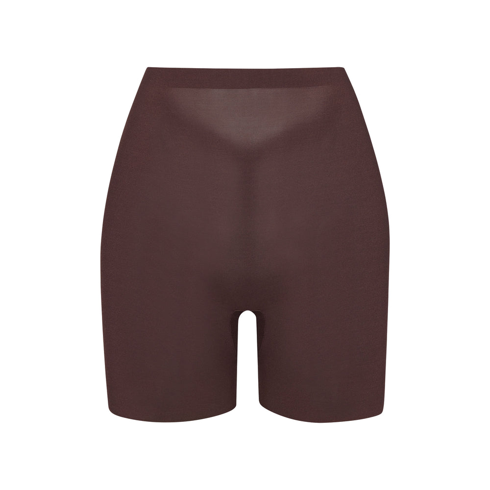 Short Skims SHEER SCULPT LOW BACK Chocolat | 928ELMYSD