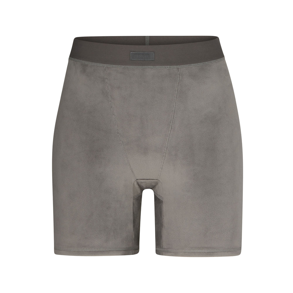 Short Skims VELOUR BIKE Grise Foncé | 623EPMDKW
