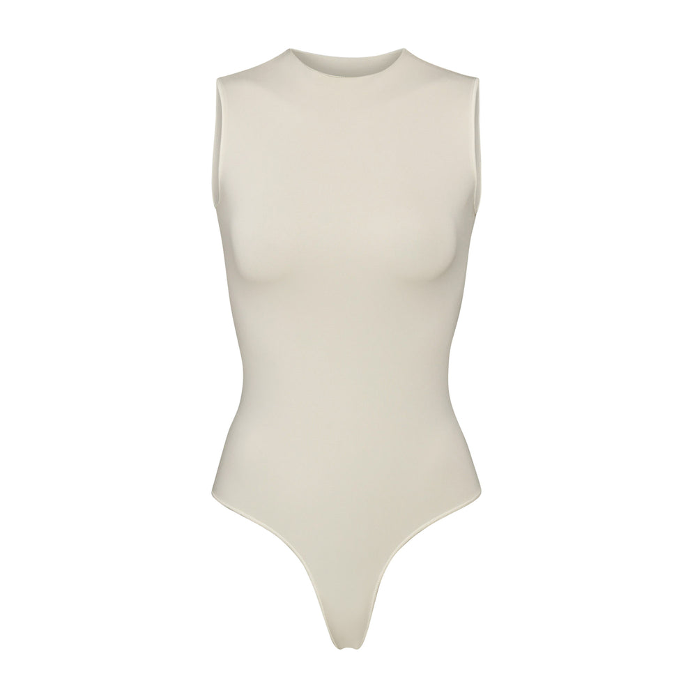 Sleeveless Bodysuit Skims ESSENTIAL CREW NECK Blanche | 075NBFZRQ