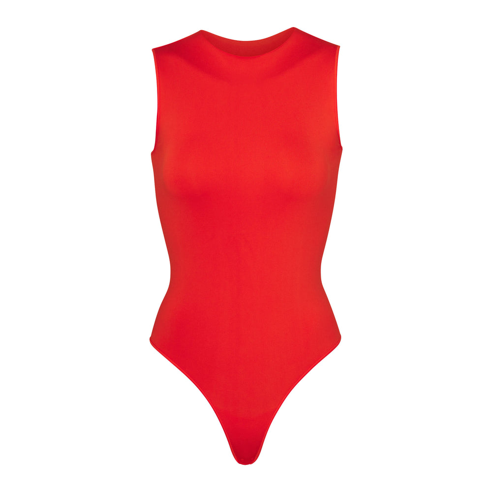 Sleeveless Bodysuit Skims ESSENTIAL CREW NECK Rouge | 920CWPAJK