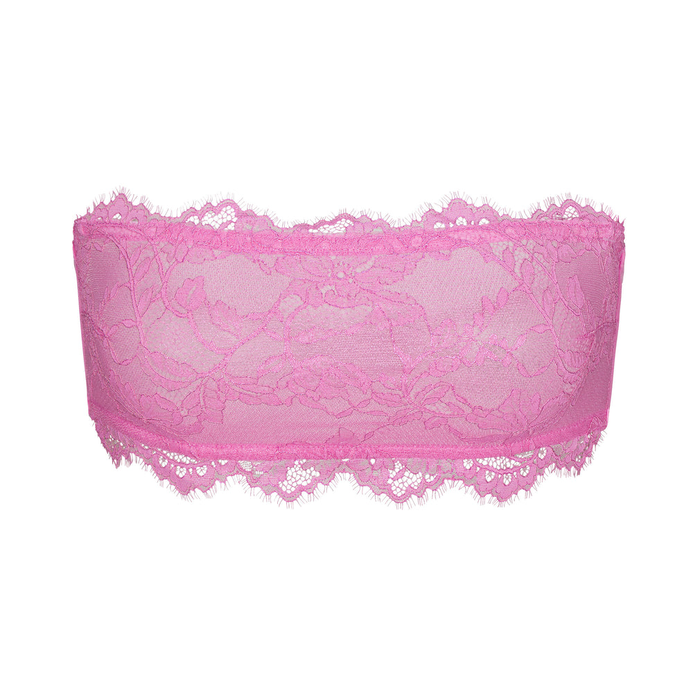 Soutien-Gorge Bandeau Skims LACE Rose | 578OBMXFZ