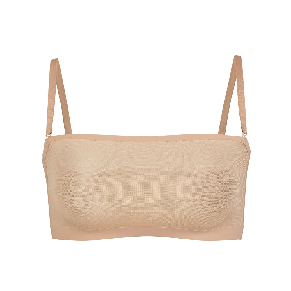 Soutien-Gorge Bandeau Skims SHEER SCULPT Beige | 610MDTCAO