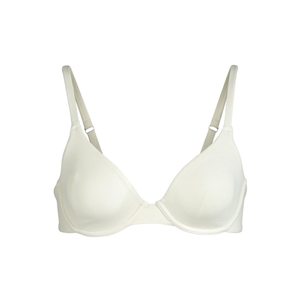 T-shirt Bra Skims COTTON JERSEY Blanche | 295YZQHTE