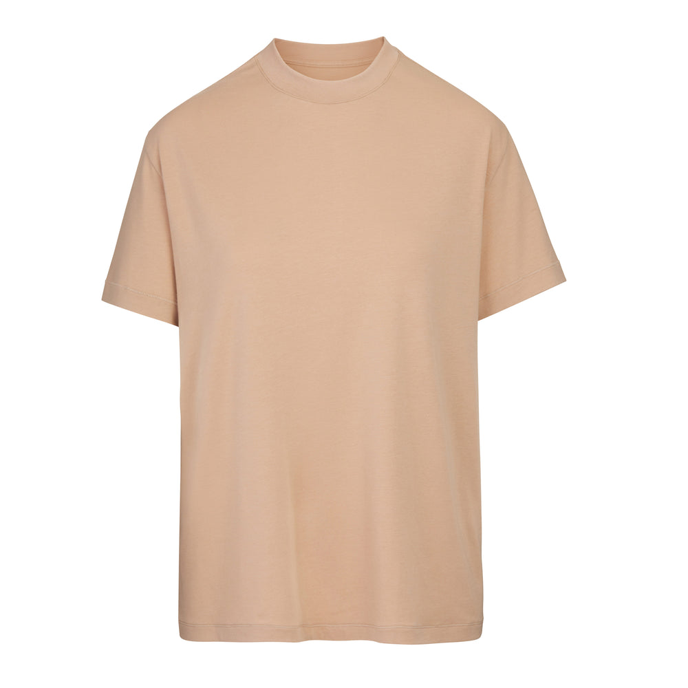 T-shirt Skims BOYFRIEND Beige | 792HFVPIR