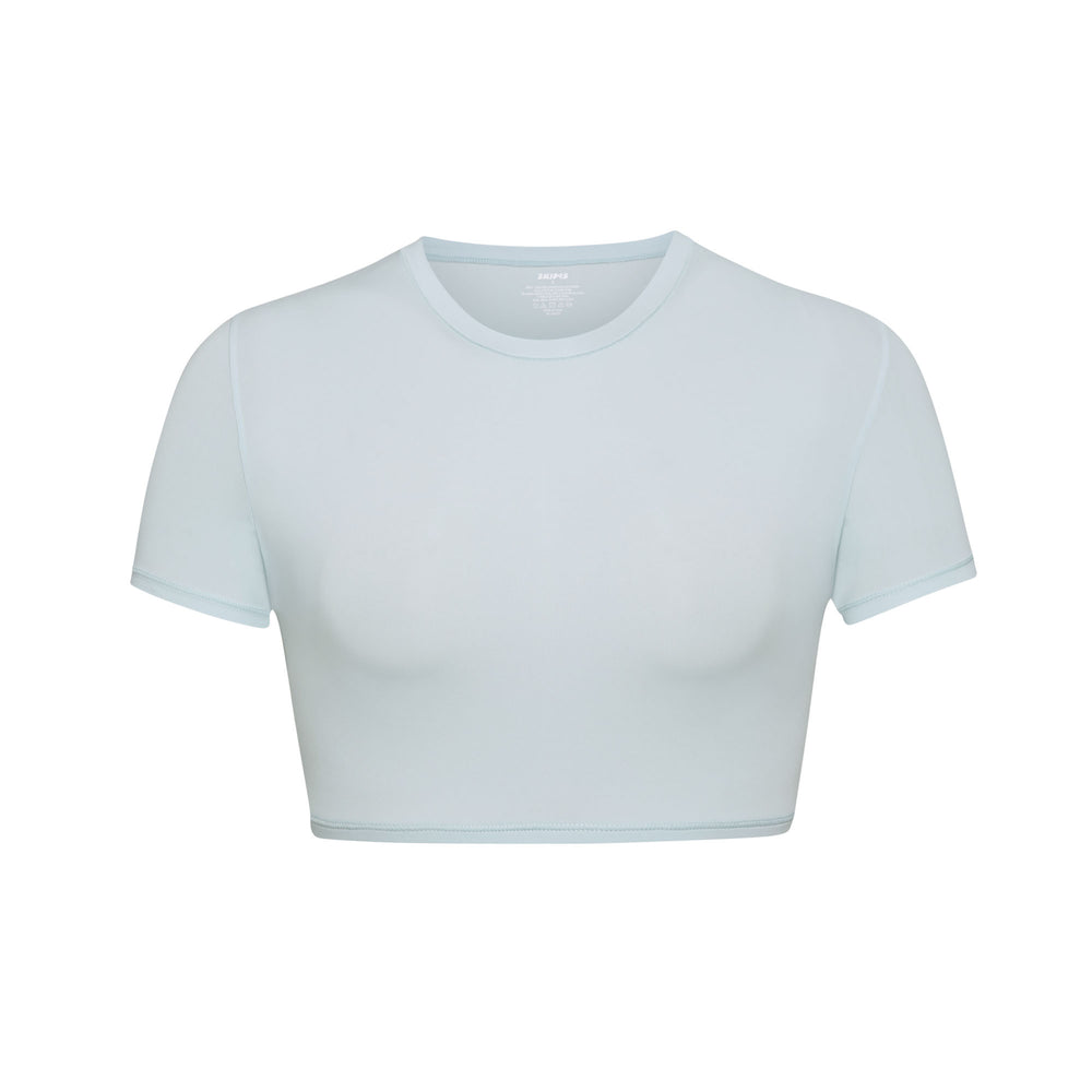T-shirt Skims FITS EVERYBODY SUPER CROPPED Bleu | 193HZLXRC