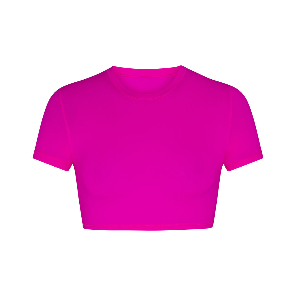 T-shirt Skims FITS EVERYBODY SUPER CROPPED Fushia | 560AQRKIU