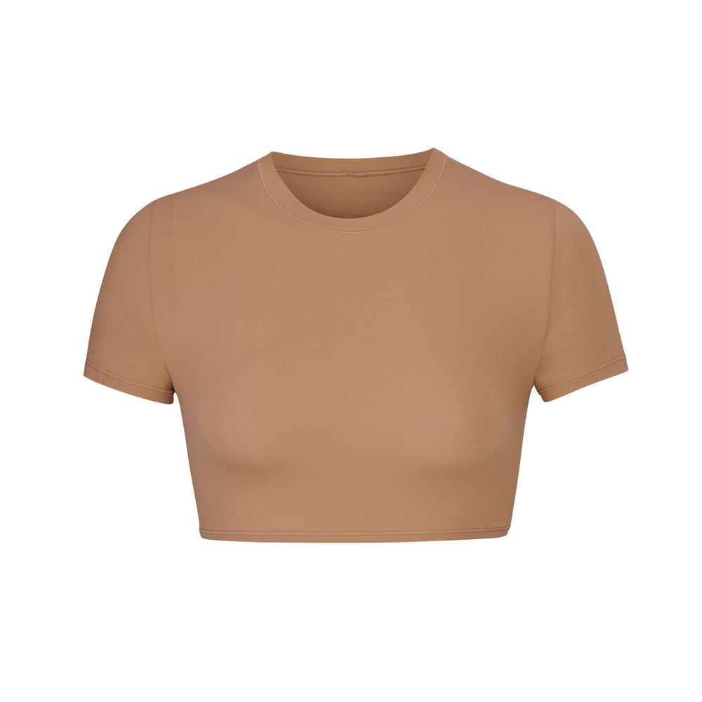 T-shirt Skims FITS EVERYBODY SUPER CROPPED Abricot | 560GUMZRH