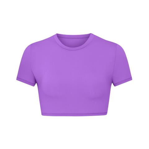 T-shirt Skims FITS EVERYBODY SUPER CROPPED Violette | 937ORTKGB