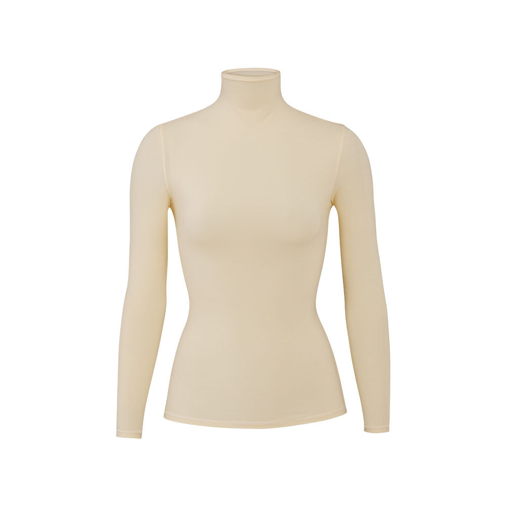 T-shirt Skims FITS EVERYBODY TURTLENECK Marron | 813WSBTJX