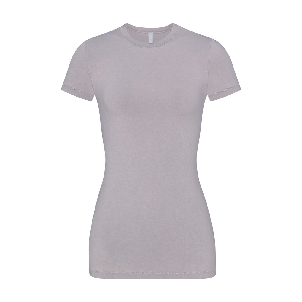 T-shirt Skims NEW VINTAGE LONG Argent | 109ZQEMCO