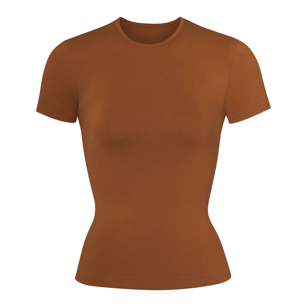T-shirt Skims SOFT SMOOTHING Cuivre | 869KHOJLP