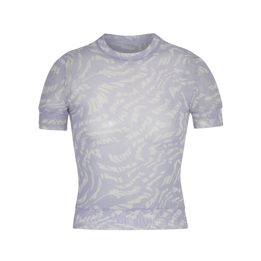 T-shirt Skims SUMMER MESH Violette Clair | 542JGDAEN