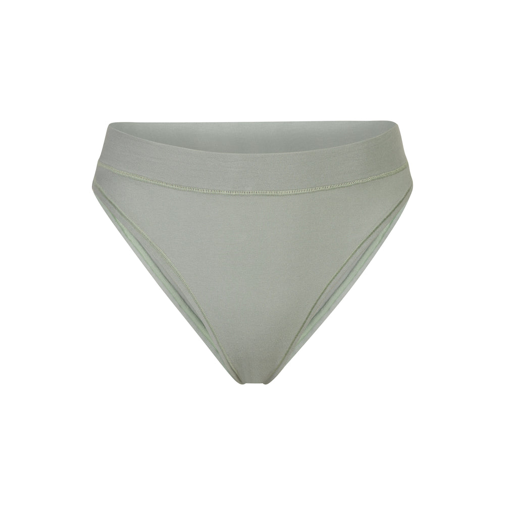 Tanga Skims COTTON JERSEY CHEEKY Bleu | 236EWVXMB