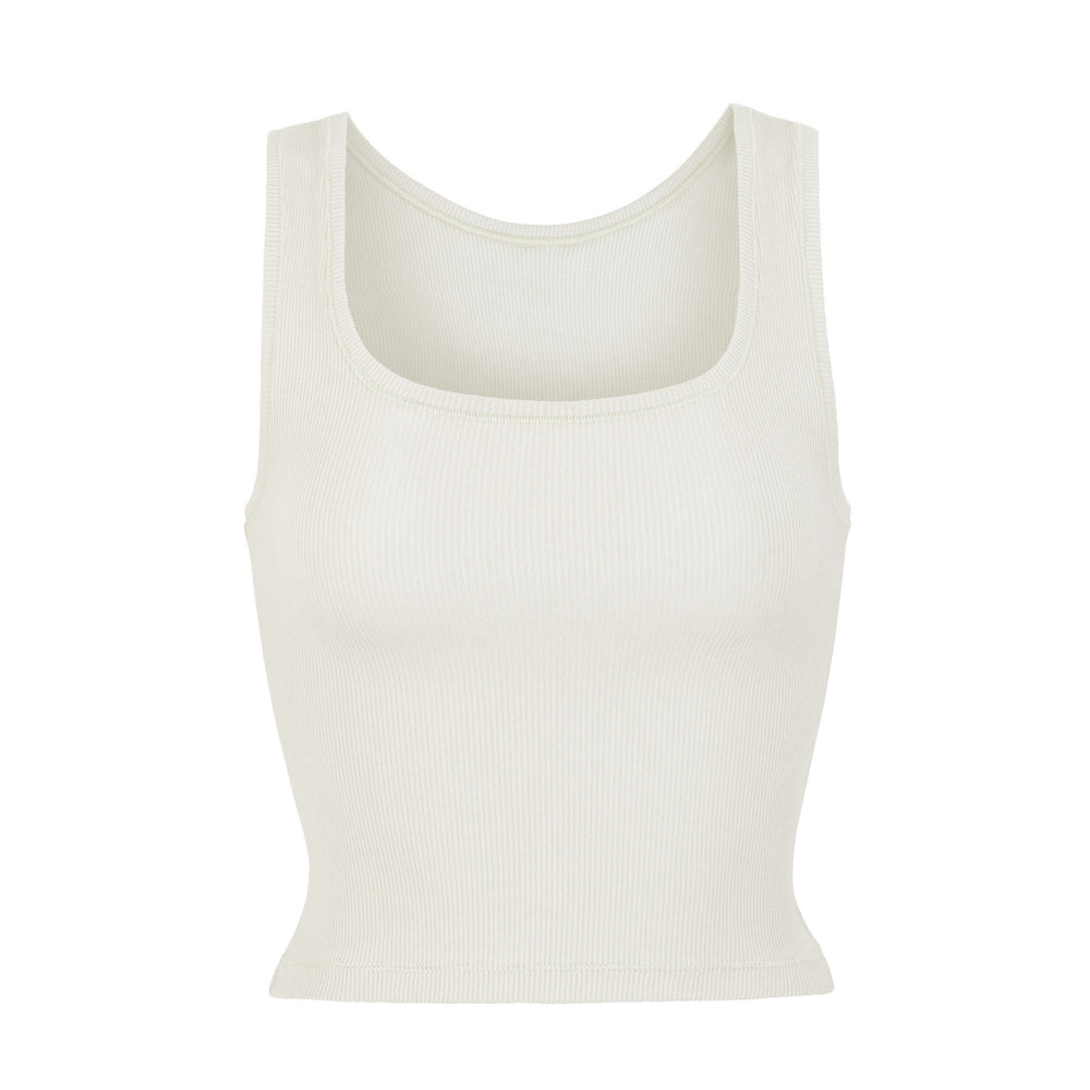 Tank Skims COTTON RIB Blanche | 648XQBNWI