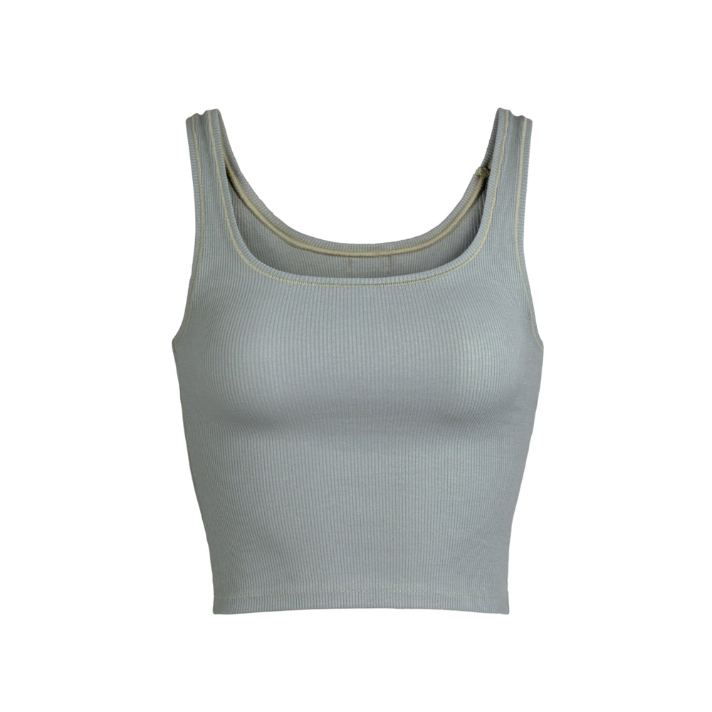 Tank Skims COTTON RIB Bleu | 610OXUCKG